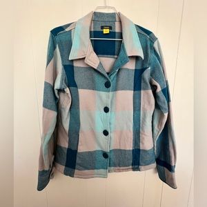 CABELA’S PLAID FLANNEL SHIRT/JACKET - SIZE M